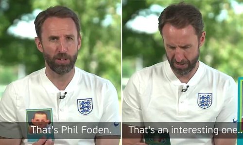 Southgate pokes fun at Foden as he guesses England players as babies