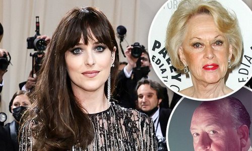 Dakota Johnson reveals director Alfred Hitchcock once sent her mother Melanie Griffith a doll of her grandmother Tippi Hedren... in a coffin: 'Hitchcock was a tyrant'