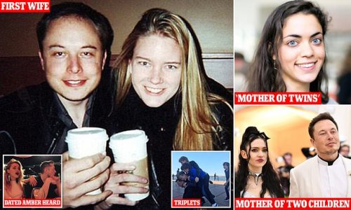 Inside Elon Musk’s rollercoaster love life: How billionaire Tesla founder ‘has fathered nine children with three women’ and gone through multiple divorces after leaving behind troubled South African childhood