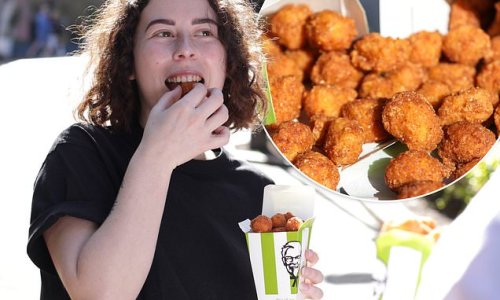 KFC launches its first ever PLANT-based popcorn chicken across Australia - but vegans will have to go without for one simple reason