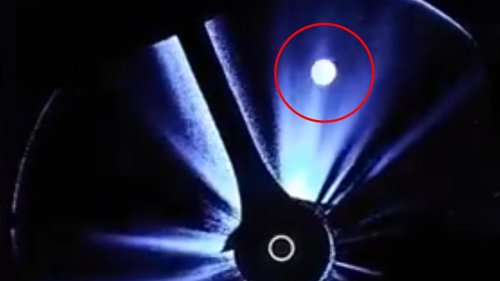 Mysterious 'orb' captured soaring past sun in new NASA video sparks theories of UFOs