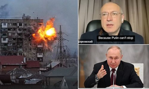 World War Three is the only way to stop Putin, with NATO countries having to 'fight for real', warns Russia's former richest man - now exiled in Britain