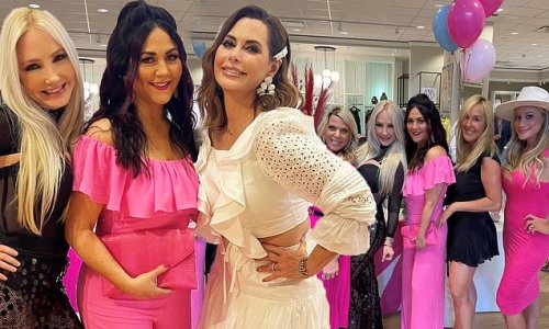 Real Housewives Of Dallas stars gather at new store