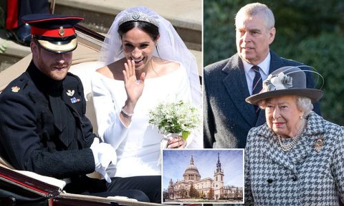 Prince Harry and Meghan Markle WILL join the Queen at St Paul’s Thanksgiving service for the biggest Royal gathering since their wedding (and Andrew will be there too)