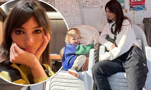 Emily Ratajkowski bonds with her toddler son in Japan after her estranged husband was accused of sexual misconduct by MULTIPLE women he 'groomed' on Instagram during their marriage
