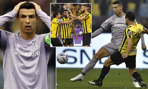 Al-Ittihad 3-1 Al-Nassr: Cristiano Ronaldo still waiting for his first goal in Saudi Arabia as his team are beaten in Super Cup semi-final defeat after Anderson Talisca had pulled one back