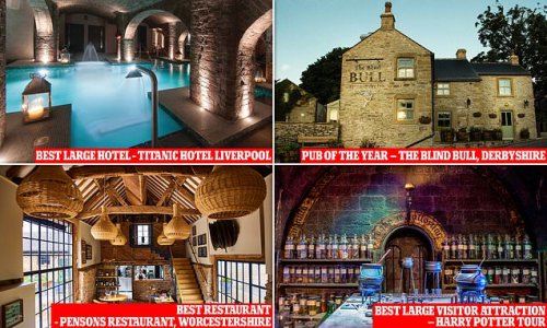 From the Titanic Hotel Liverpool to a pub in the Peak District: England's best places to eat, sleep and visit in 2023 named in prestigious annual awards