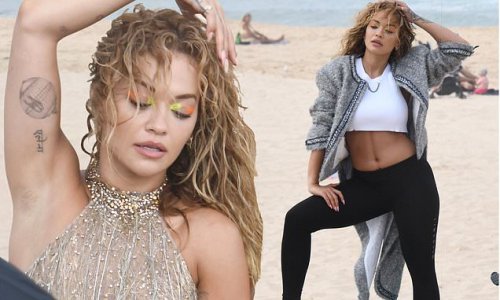Rita Ora shows off figure in revealing ensembles for Sydney photoshoot