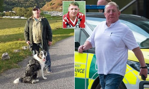 Ex-rugby league star Andy Gregory whose dangerously out-of-control Border Collie mauled a dog walker while player 'stood by and did nothing to help' is fined £1K and avoids jail