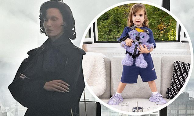 Bella Hadid DELETES post promoting Balenciaga... after luxury fashion house apologized for bondage-themed campaign featuring a child