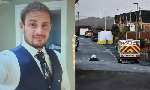 Man, 39, and woman, 37, appear in court to deny the murder of 'dearly loved' electrician who was found with gunshot wound and acid burns