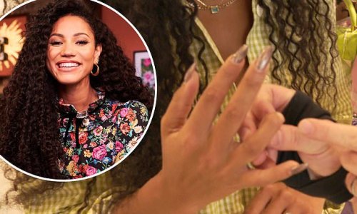 'I subconsciously hide it': Vick Hope reveals her finger was chopped off in a freak childhood accident in a Zimbabwe shop