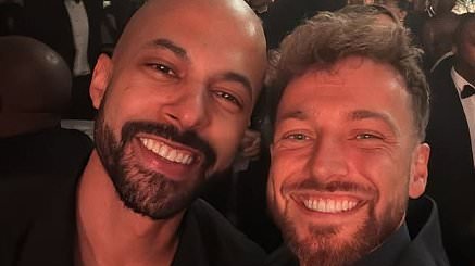 Marvin Humes throws wild 40th birthday party as his pals Sam Thompson and Pete Wicks are spotted downing cocktails and flirting at The Savoy and Jessie J takes to the stage