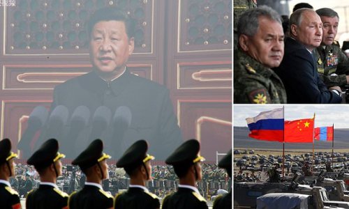 Chinese troops will travel to Russia for huge joint military exercises with India to 'enhance strategic collaboration' amid heightened global tensions over Taiwan and Ukraine