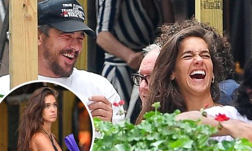James Franco, 44, and longtime girlfriend Izabel Pakzad, 29, share plenty of laughs during lunch date at Italian restaurant in NYC