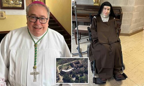 Vatican BACKS Texas bishop who accused Mother Superior of 'violating her vow of chastity with a priest': Pope grants him 'full governing powers' over her convent after she challenged his authority in $1M lawsuit