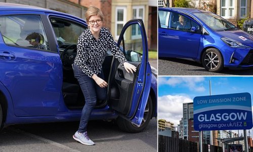 Nicola Sturgeon accused of 'staggering' lack of self-awareness as former Scottish first minister supports 'anti-car' policies - while learning to drive