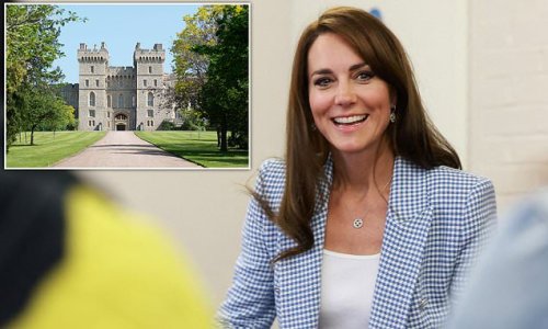 Kate has done a third of her royal engagements within 12 miles of her home in Windsor Castle