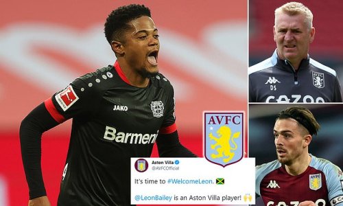 Aston Villa complete £30m signing of Leon Bailey from Bayer Leverkusen