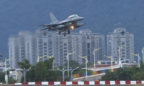 China takes it to the brink AGAIN: Taiwan says 51 Chinese military aircraft and six ships have been detected round the island today after they agreed to trade talks with US