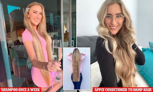 Why you're washing your hair WRONG: The Aussie Rapunzel with metre-long  locks shares her shampoo and conditioner secrets for oily hair | Flipboard