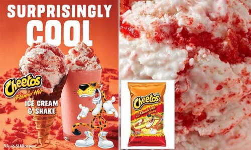US ice cream chain debuts limited-edition Flamin' Hot CHEETOS flavor
