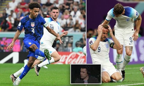 The USA 'made England respect them' by forcing The Three Lions 'into their shell,' insists former American international Herculez Gomez... but the ESPN pundit claims fans 'should feel they deserved more' against Wales