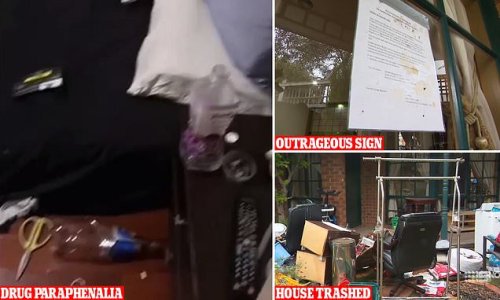 Family stranded overseas shocked to learn squatters moved into home