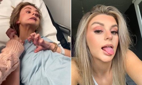 Mother shares footage of daughter after her drink was spiked