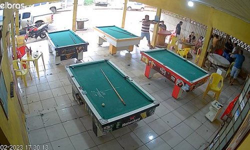 Pool table massacre: Seven people including 12-year-old girl are shot dead after they laughed at a player for losing two games in a row in Brazil