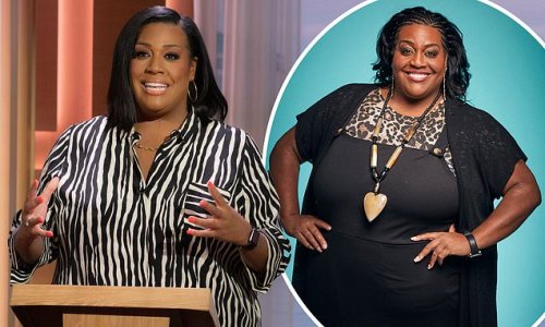 Alison Hammond shows off her incredible weight loss in a chic black and ...