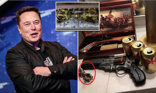 Sending a message? Elon Musk baffles Twitter after revealing he keeps a Buddhist vajra - a ritual weapon symbolizing 'indestructible power' - on his bedside table