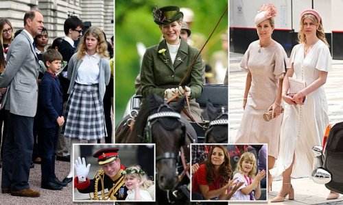 The rise of Lady Louise Windsor! How Edward and Sophie's horse-mad daughter - who now works at a garden centre - has gone from a 'normal' childhood out of the spotlight to a polished young royal who has been hailed the Firm's 'secret weapon'
