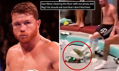 World champion boxer Canelo Alvarez threatens Lionel Messi for disrespecting Mexico in World Cup celebration: 'He'd better pray to god that I don't find him'