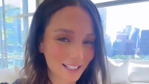 Ricki-Lee Coulter rents amazing Sydney high-rise apartment in the same block as Delta Goodrem for an...