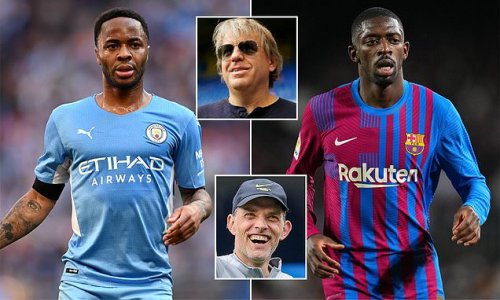 REVEALED: Chelsea want both Raheem Sterling and Ousmane Dembele this summer in a huge £150m splurge as billionaire new owner Todd Boehly seeks 'a jolt of energy' to revitalise Thomas Tuchel's squad for a title tilt