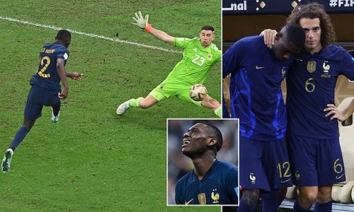 'It'll be there for life': Heartbroken France forward Randal Kolo Muani says he CAN'T get over last-gasp World Cup Final miss that could have won Les Bleus back-to-back titles, but lauds Emiliano Martinez for his save