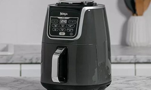 Hurry! This popular £149.99 Ninja air fryer is back in stock at John Lewis and selling fast - shoppers say it 'saves time AND money'