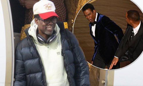 Chris Rock touches down in Melbourne after his Australian tour sells out following THAT slap from Will Smith