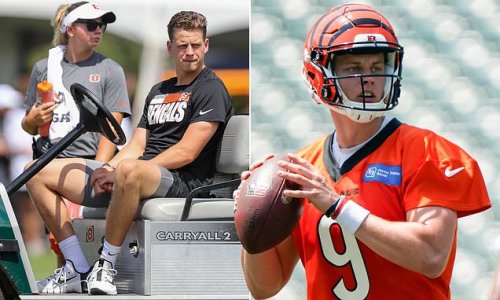 Cincinnati's Joe Burrow steps up his appendectomy comeback as Bengals coach Brian Callahan says the quarterback is 'feeling better' after undergoing surgery