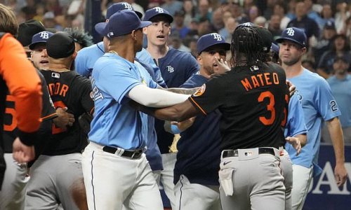 Tempers flare and benches clear! Tampa Bay and Baltimore get after each other in fiery encounter as the MLB playoff race reaches boiling point