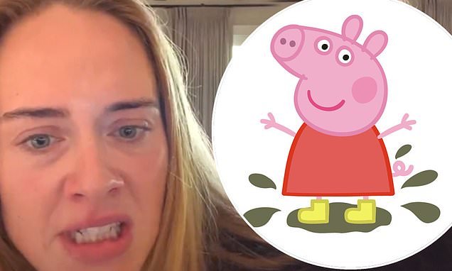 'I deeply regret it!' Adele admits she feels 'terrible' rejecting a collaboration with Peppa Pig before revealing she carries PG Tips in her HANDBAG as she struggles to get a 'decent' tea in LA