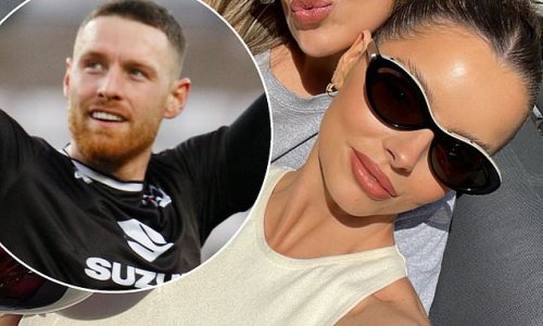 Maura Higgins sparks speculation she is dating football player Connor Wickham as they share snaps from the same barbecue - following claims they enjoyed a romantic trip to Paris
