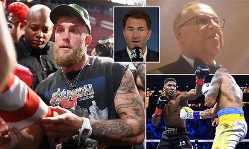 REVEALED: Eddie Hearn is SUING YouTuber-turned-boxer Jake Paul for more than $100MILLION after his 'outrageously false' claims that Matchroom paid a judge in Anthony Joshua's defeat by Oleksandr Usyk
