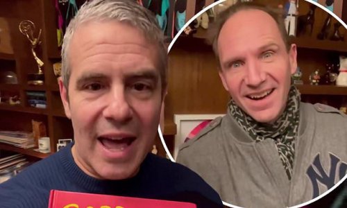 Andy Cohen and Ralph Fiennes debate over a popular children's book