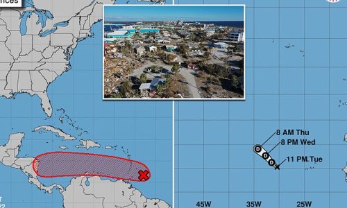 Two MORE 'tropical disturbances' set to develop in the Atlantic - one of which may strengthen into a major storm - just DAYS after Hurricane Ian decimated Florida