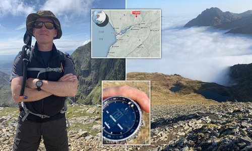 Freak 'temperature inversion' makes Welsh mountain HOTTER than Majorca