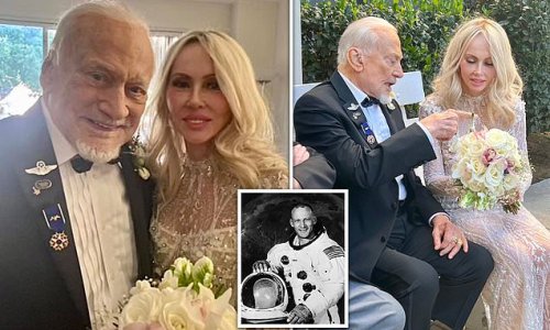 Over The Moon! Buzz Aldrin Marries On His 93rd Birthday: Astronaut ...