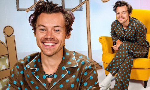 'My kids are so lucky!' Fans go wild as they tune in to watch Harry Styles appear on CBeebies Bedtime Stories for the first time