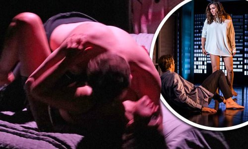 Kym Marsh reveals terror at stripping naked for steamy on-stage romp